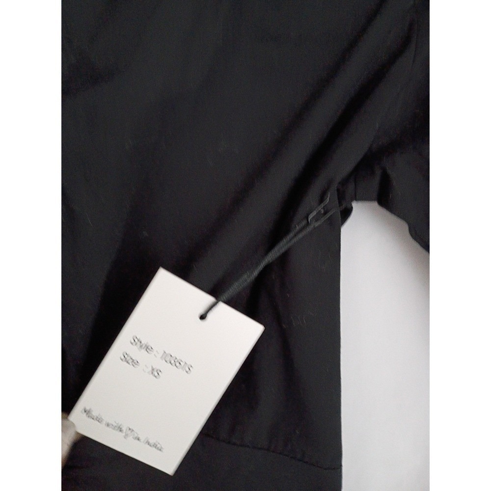 Japra NWT 100% Cotton Tailored Fit Long Sleeve Button Front Top Size S - Picture 8 of 8